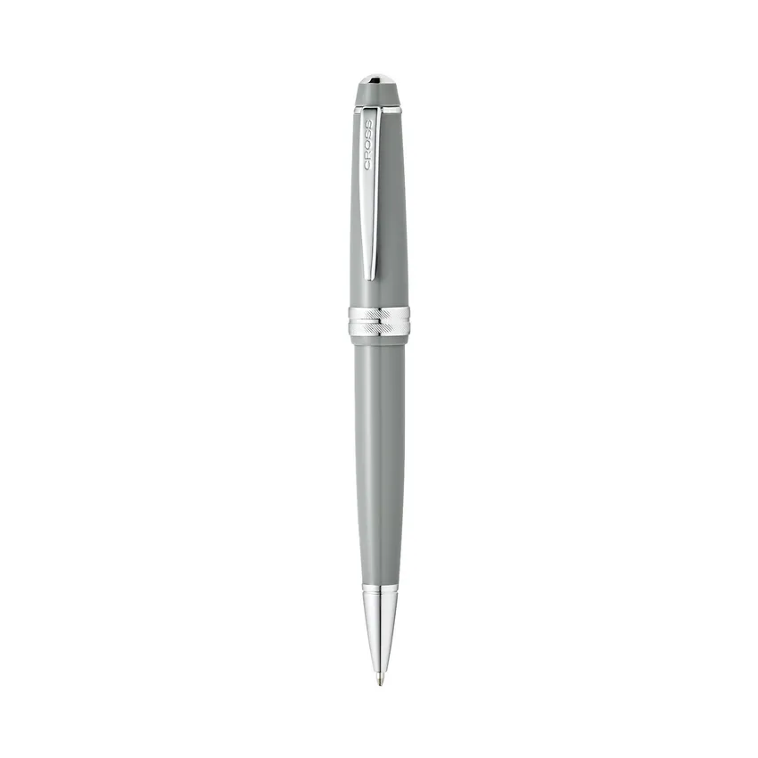 Cross Bailey Light Gray Ballpoint Pen with Chrome Trims