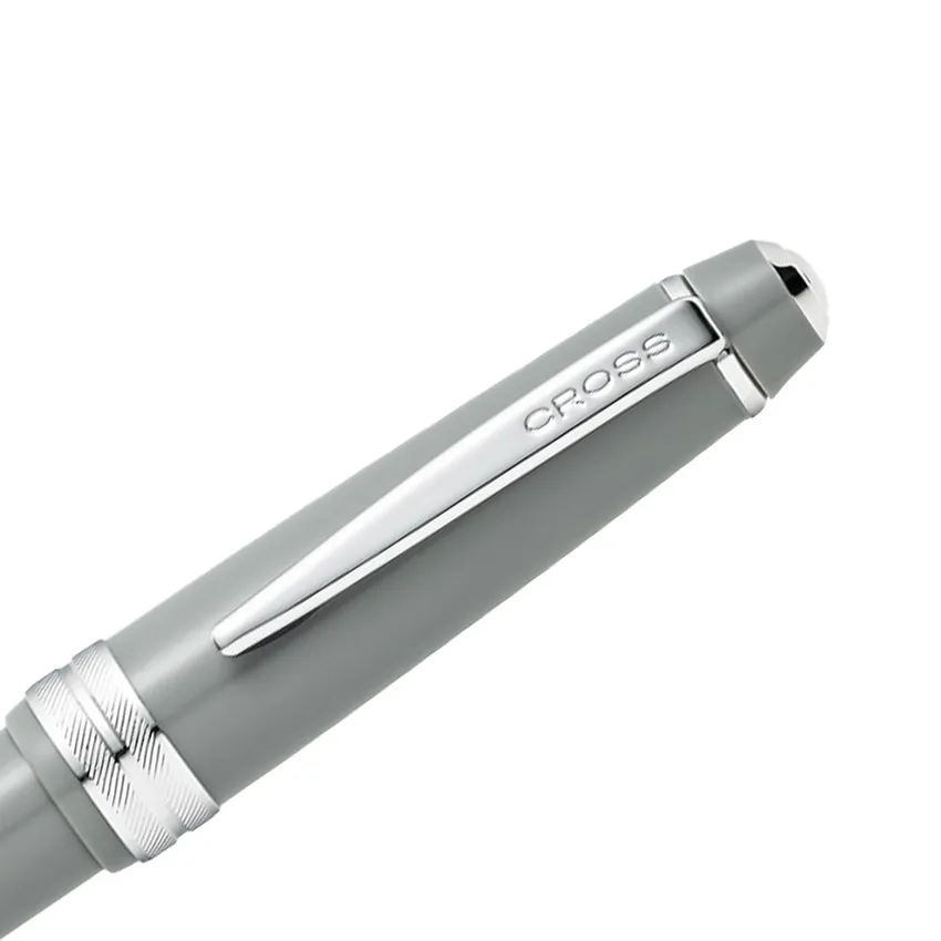 Cross Bailey Light Gray Ballpoint Pen with Chrome Trims