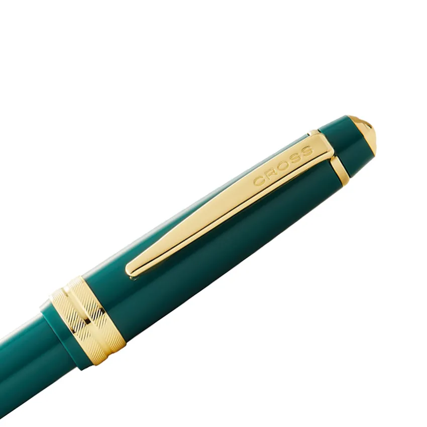 Cross Bailey Light Green Resin Fountain Pen with Gold Trims - Fine