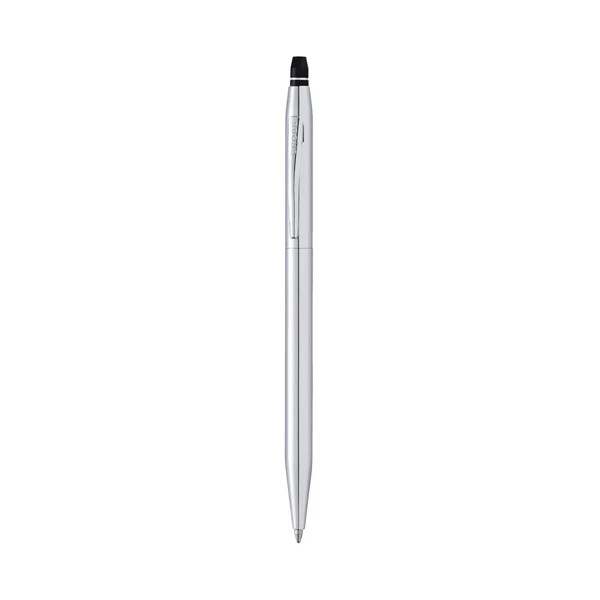 Cross Click Chrome Ballpoint Pen with Chrome Trims