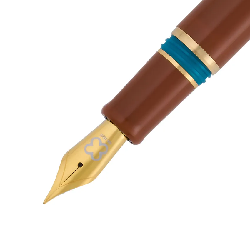 Esterbrook Back to the Land Estie Incredible Rock Fountain Pen with Gold Trims - Broad