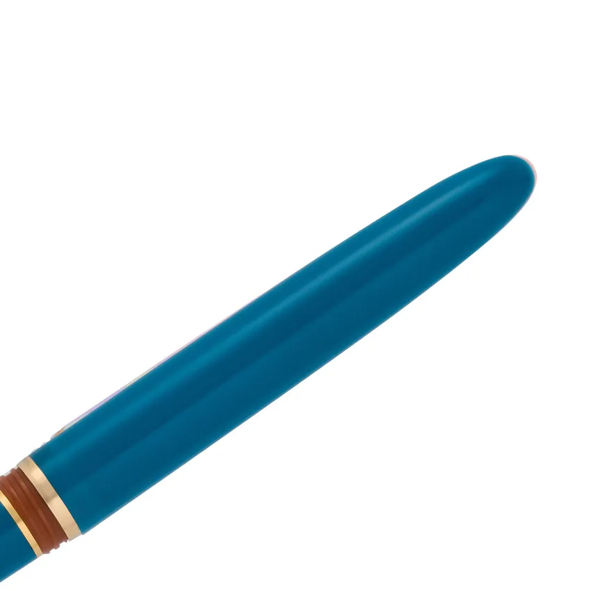 Esterbrook Back to the Land Estie Funky Lake Piston Fountain Pen with Gold Trims - Fine