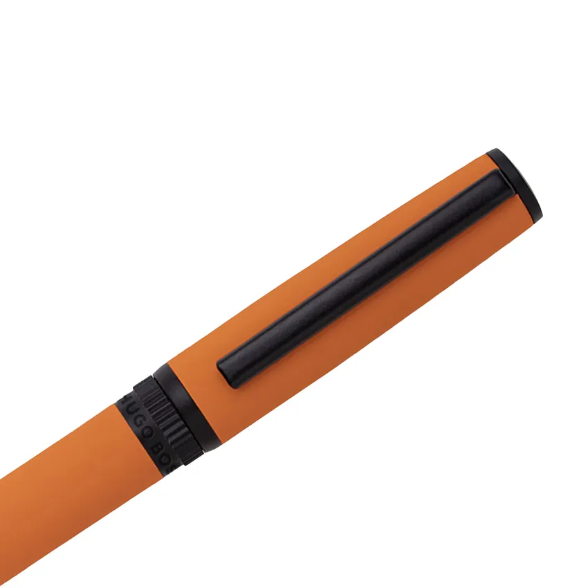 Hugo Boss Gear Matrix Ballpoint Pen - Orange