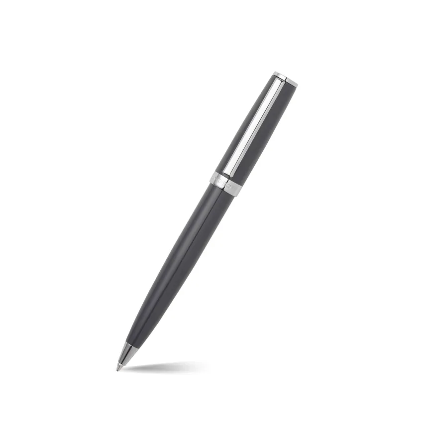 Hugo Boss Gear Icon Ballpoint Pen - Grey