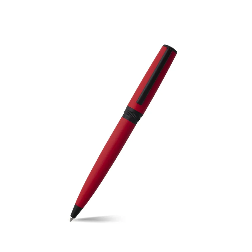 Hugo Boss Gear Matrix Ballpoint Pen - Red