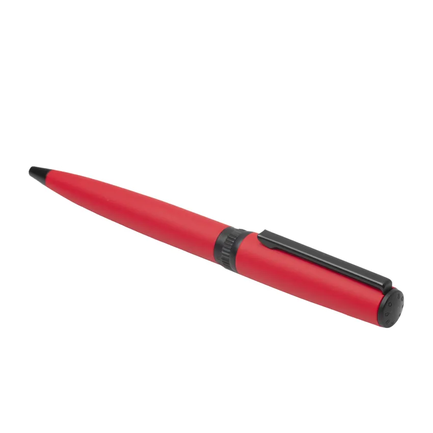 Hugo Boss Gear Matrix Ballpoint Pen - Red