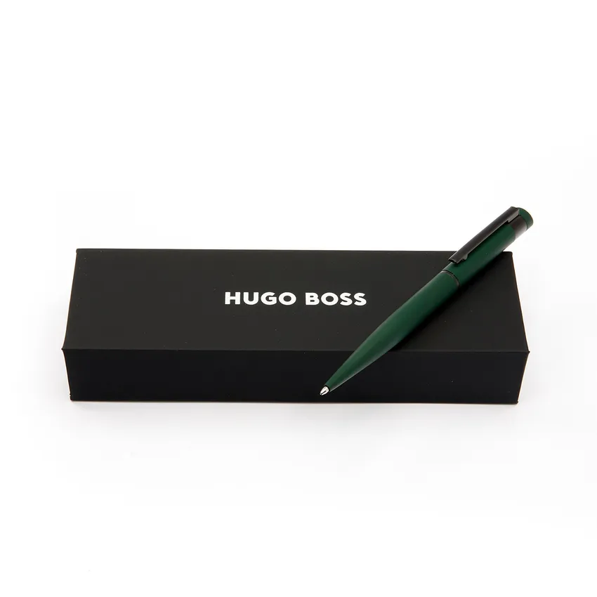 Hugo Boss Loop Ballpoint Pen - Matte Green