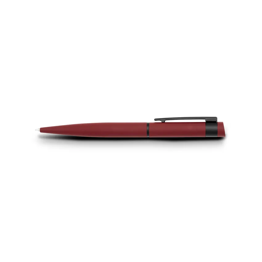 Hugo Boss Loop Ballpoint Pen - Matte Red