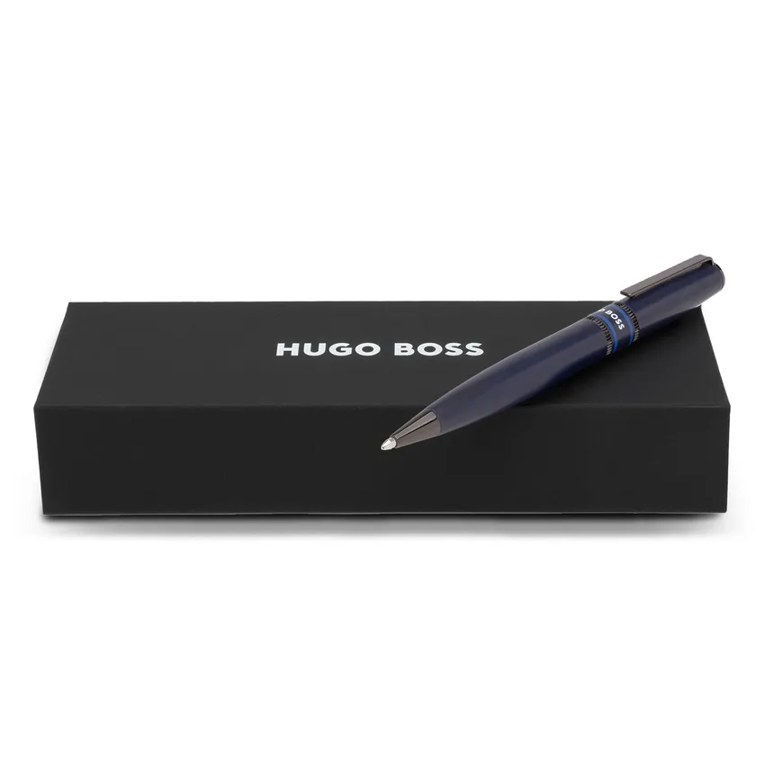 Hugo Boss Illusion Gear Ballpoint Pen - Blue