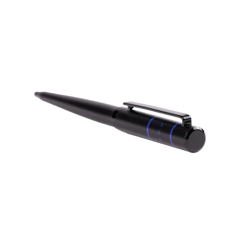 Hugo Boss Ribbon Matrix Blueline Ballpoint Pen - Black