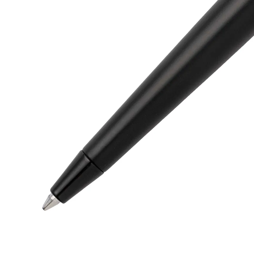 Hugo Boss Ribbon Matrix Redline Ballpoint Pen - Black