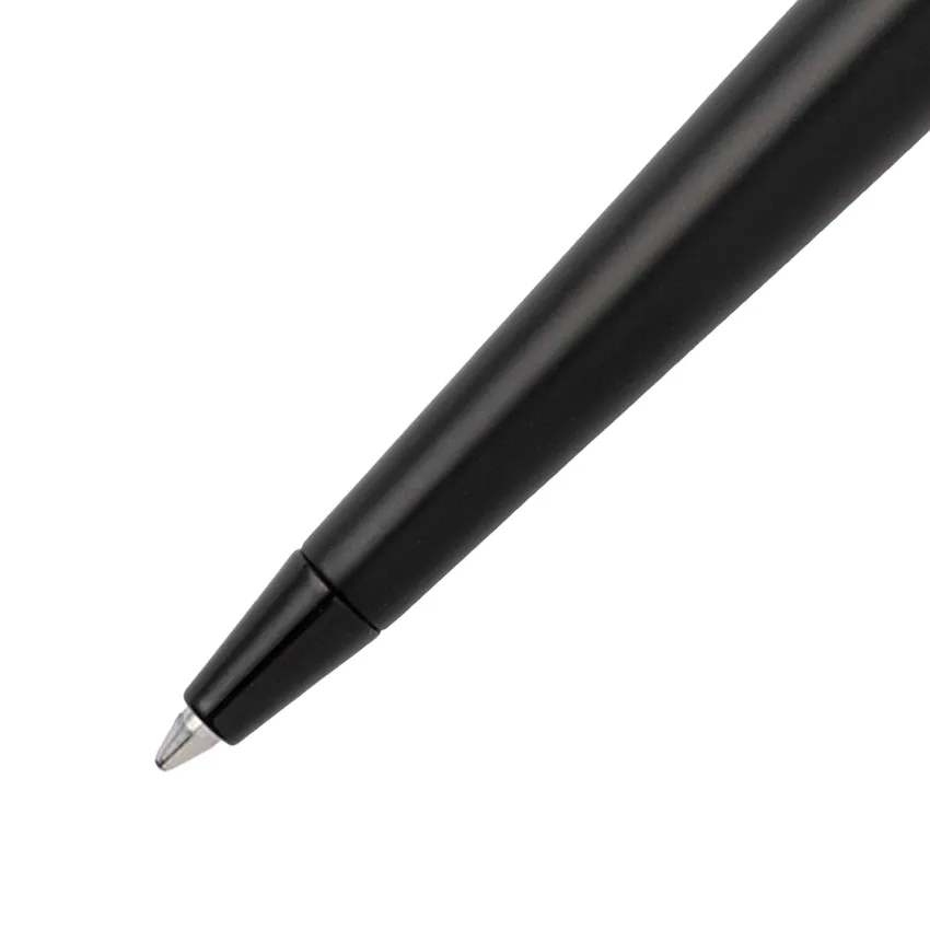 Hugo Boss Ribbon Matrix Yellowline Ballpoint Pen - Black