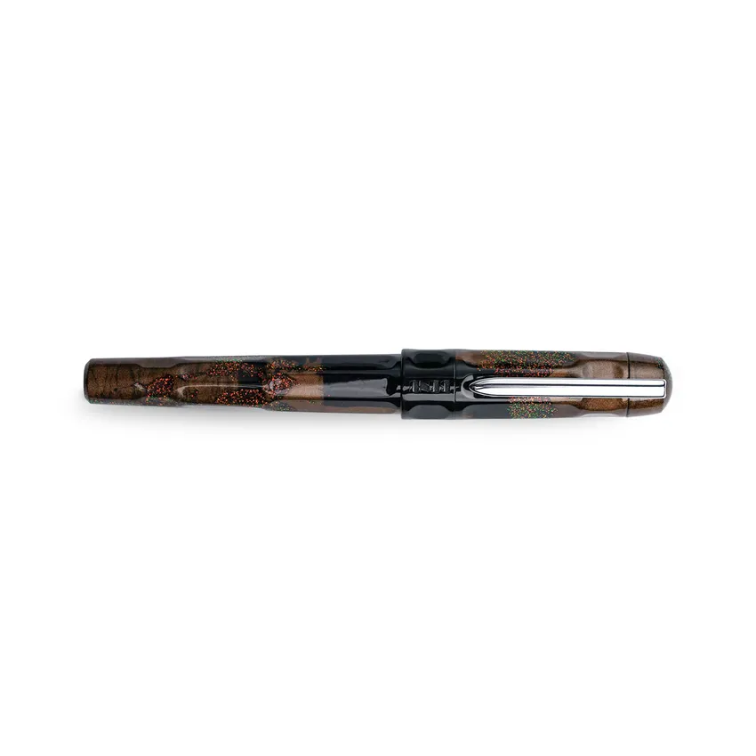 Benu Talisman Dream Bean Brown Fountain Pen - Fine