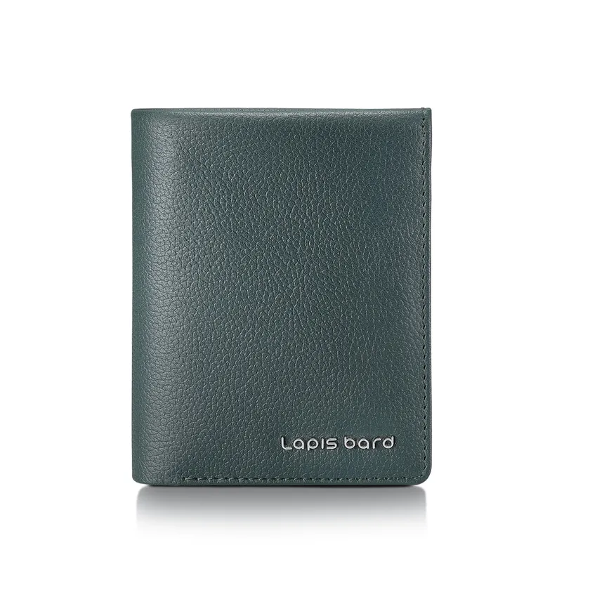 Lapis Bard Verdant Dual Compartment Bi-Fold Wallet