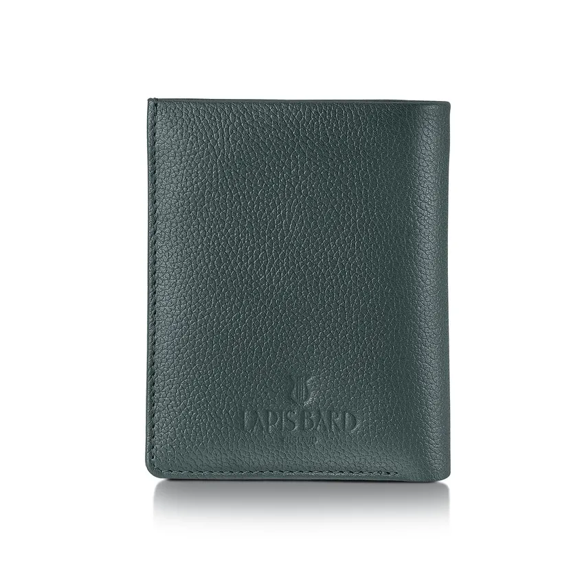 Lapis Bard Verdant Dual Compartment Bi-Fold Wallet