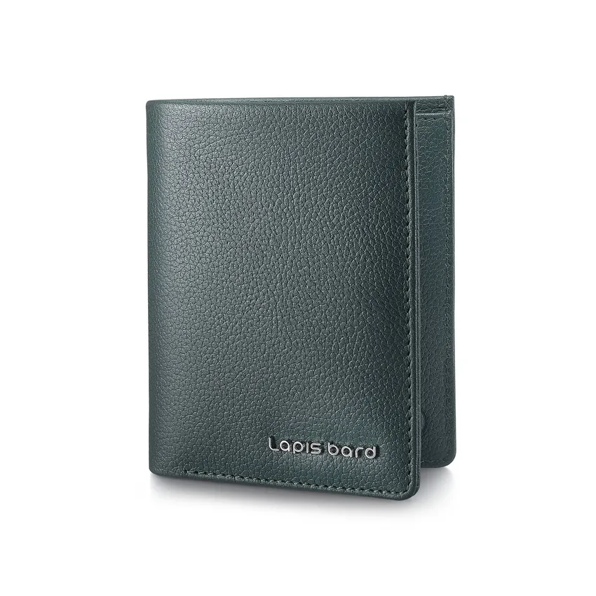 Lapis Bard Verdant Dual Compartment Bi-Fold Wallet