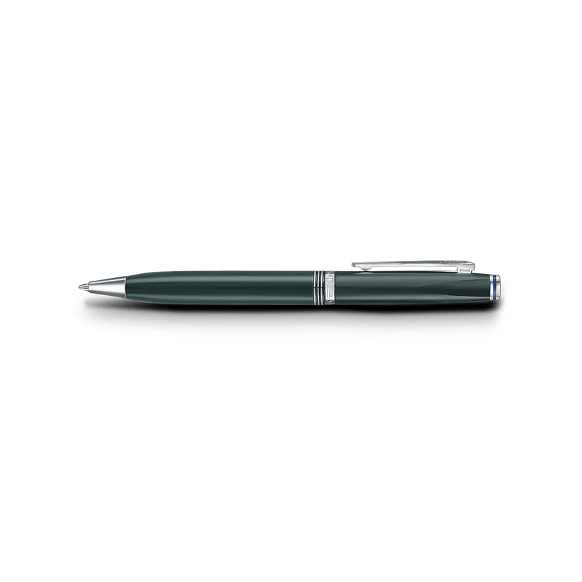 Lapis Bard Contemporary Verdant Ballpoint Pen with Chrome Trims