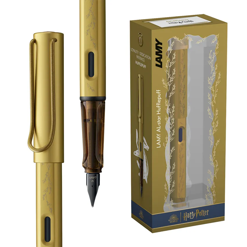 Lamy Al-star Harry Potter Hufflepuff Special Edition Fountain Pen - Medium