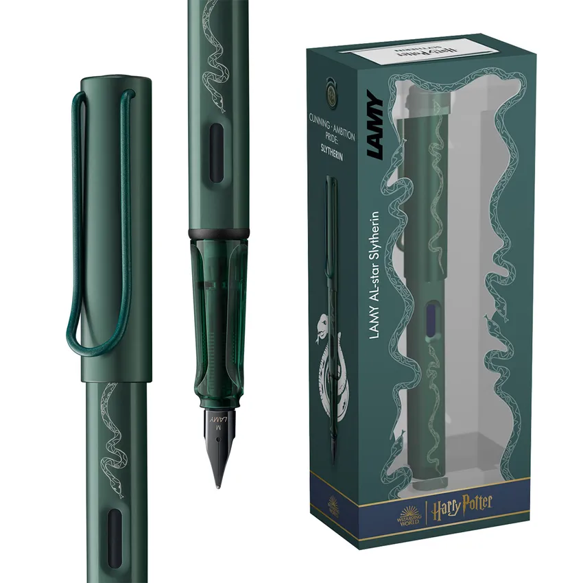 Lamy Al-star Harry Potter Slytherin Special Edition Fountain Pen - Fine