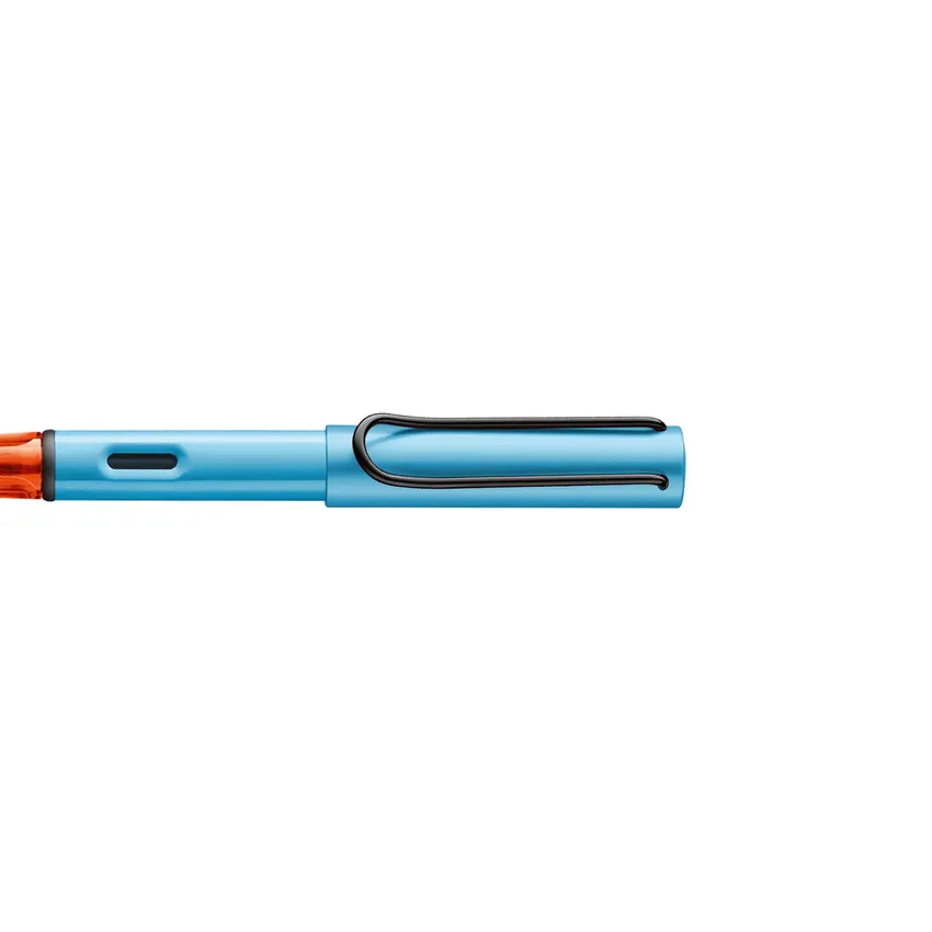 Lamy AL-star Denim Blue and Orange Fountain Pen-Fine