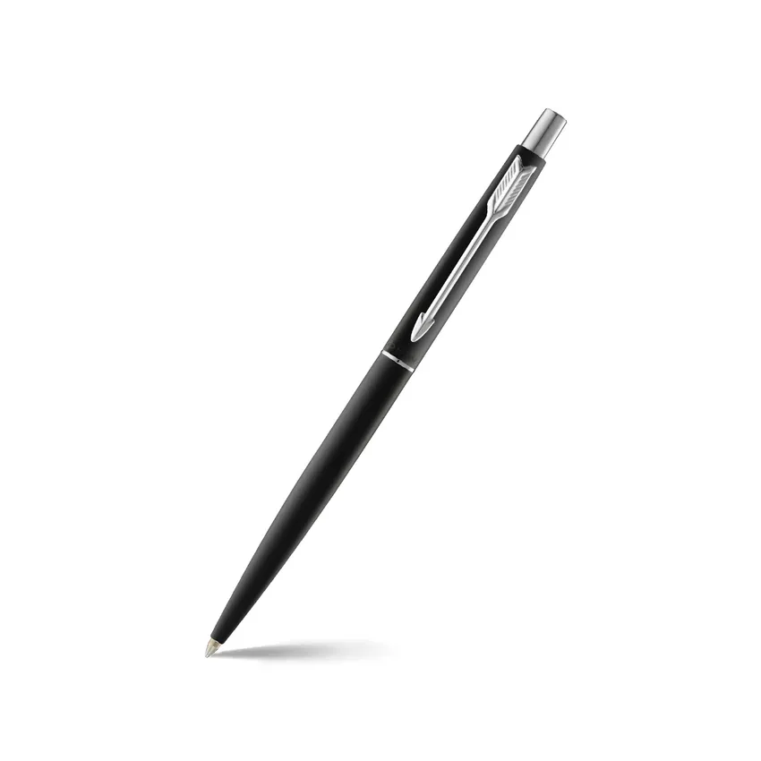 Parker Classic Matte Black Ballpoint Pen With Chrome Trim