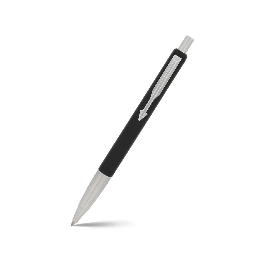 Parker Giftset Vector Standard Ballpoint Pen With Chrome Trim & Notebook