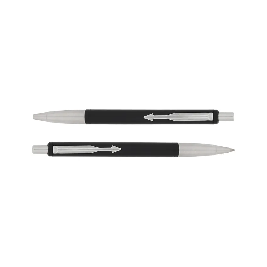 Parker Giftset Vector Standard Ballpoint Pen With Chrome Trim & Notebook