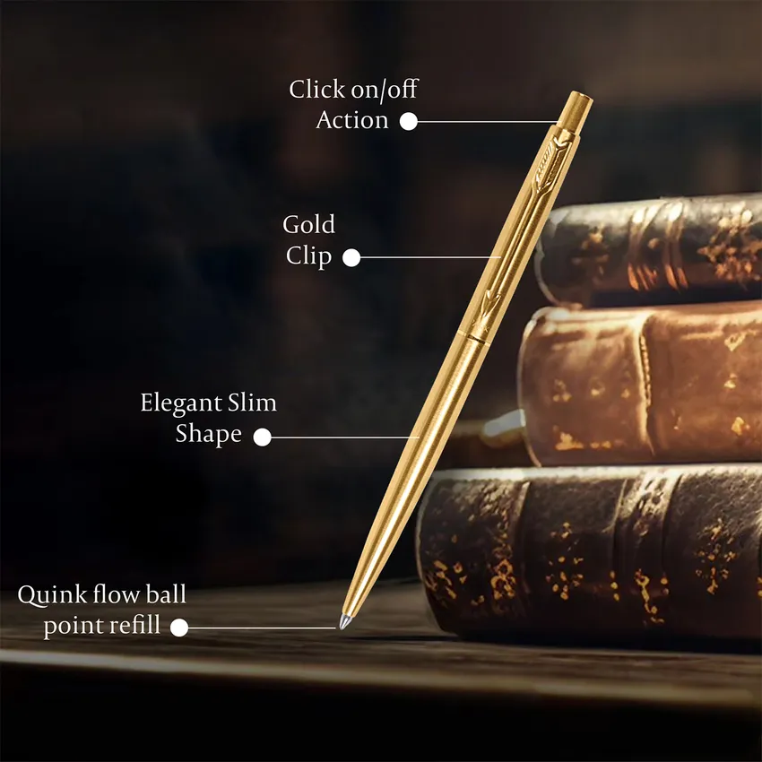Parker Classic Ballpoint Pen With Gold Trim