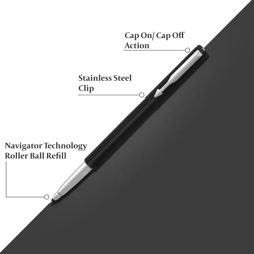 Parker Vector Matte Black Rollerball Pen