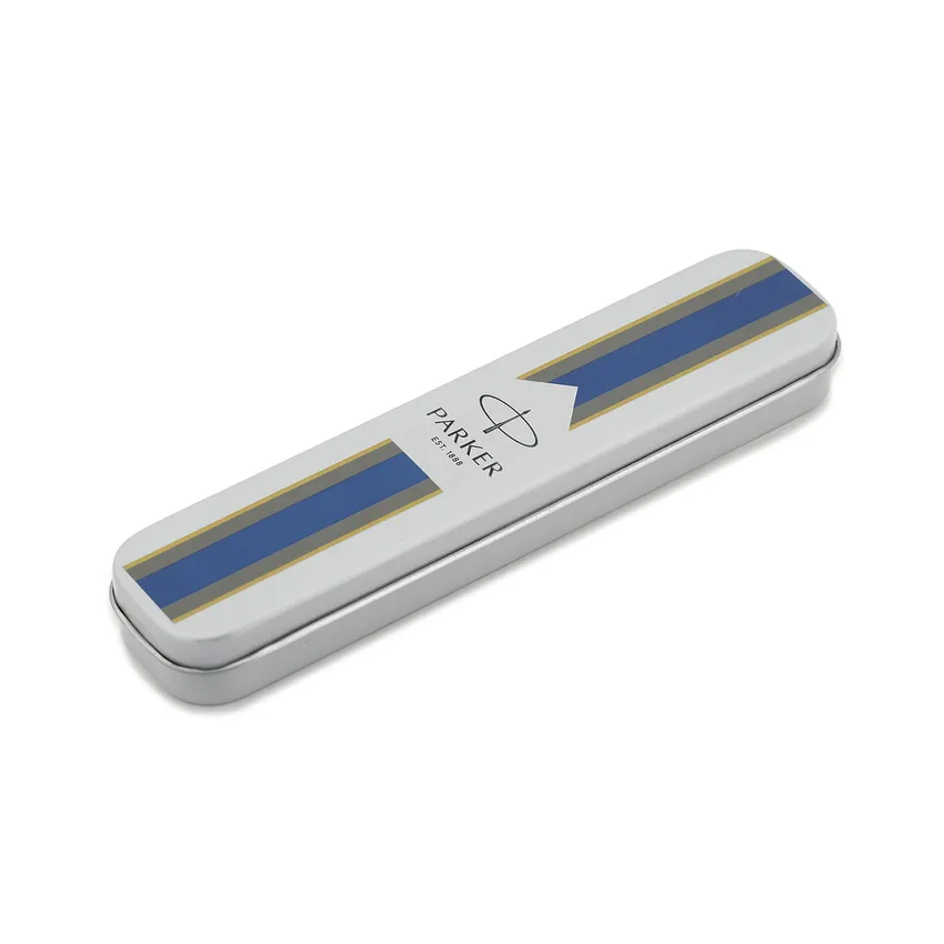 Parker Vector Stainless Steel Fountain Pen With Gold Trim-Fine
