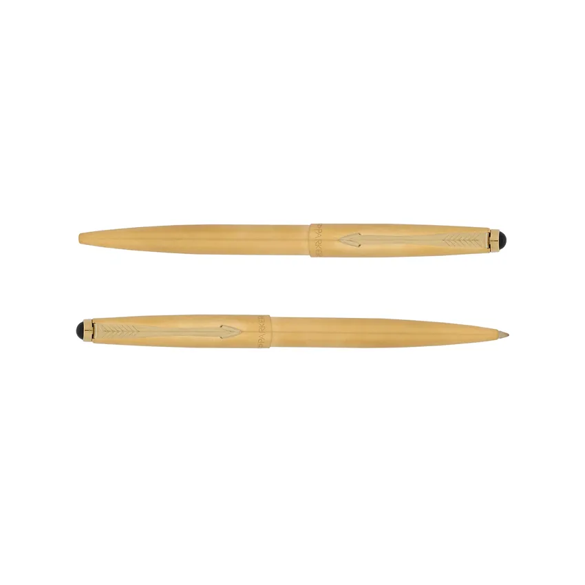 Parker Giftset Galaxy Gold Ballpoint Pen & Notebook