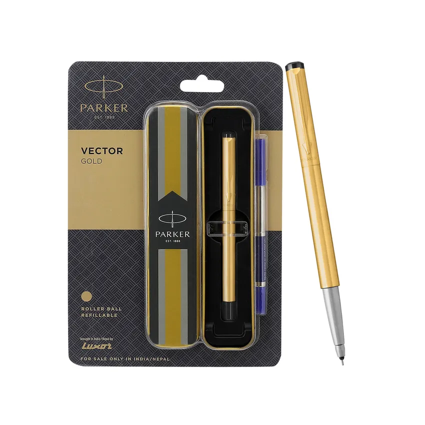 Parker Vector Gold Rollerball Pen