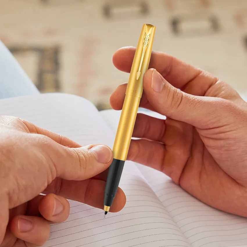 Parker Frontier Rollerball Pen With Gold Trim