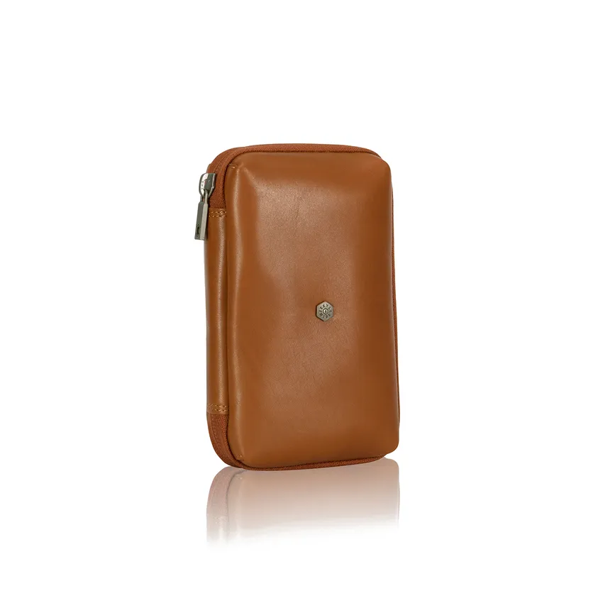 Jekyll & Hide 6414 Zip Around Cable Pouch - Tan