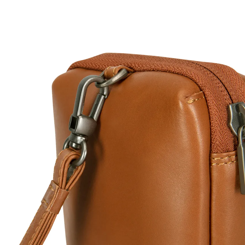 Jekyll & Hide 6414 Zip Around Cable Pouch - Tan
