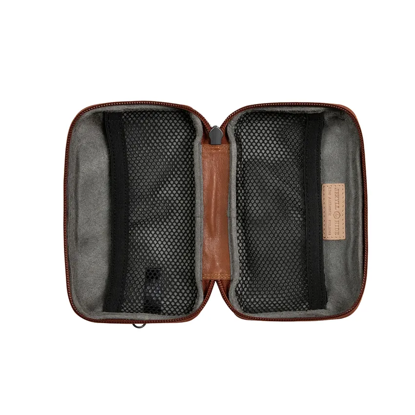 Jekyll & Hide 6414 Zip Around Cable Pouch - Tan