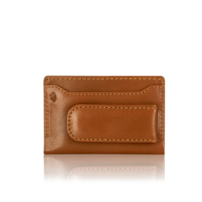 Jekyll & Hide 3225 Money Clip Card Holder - Tan