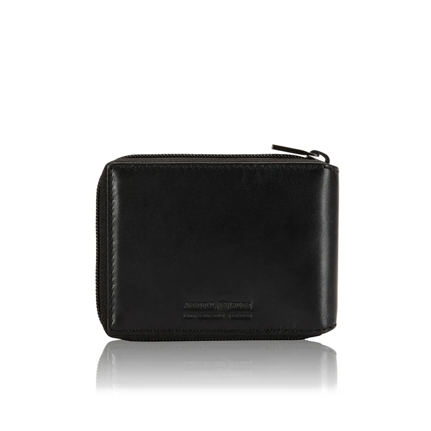 Jekyll & Hide 4295 Zip Around Coin Wallet - Black