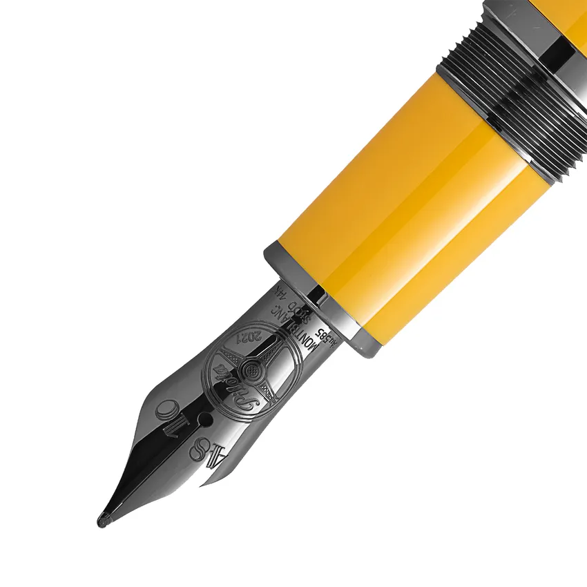 Montblanc Great Characters Enzo Ferrari Special Edition Giallo Modena Fountain Pen - Medium