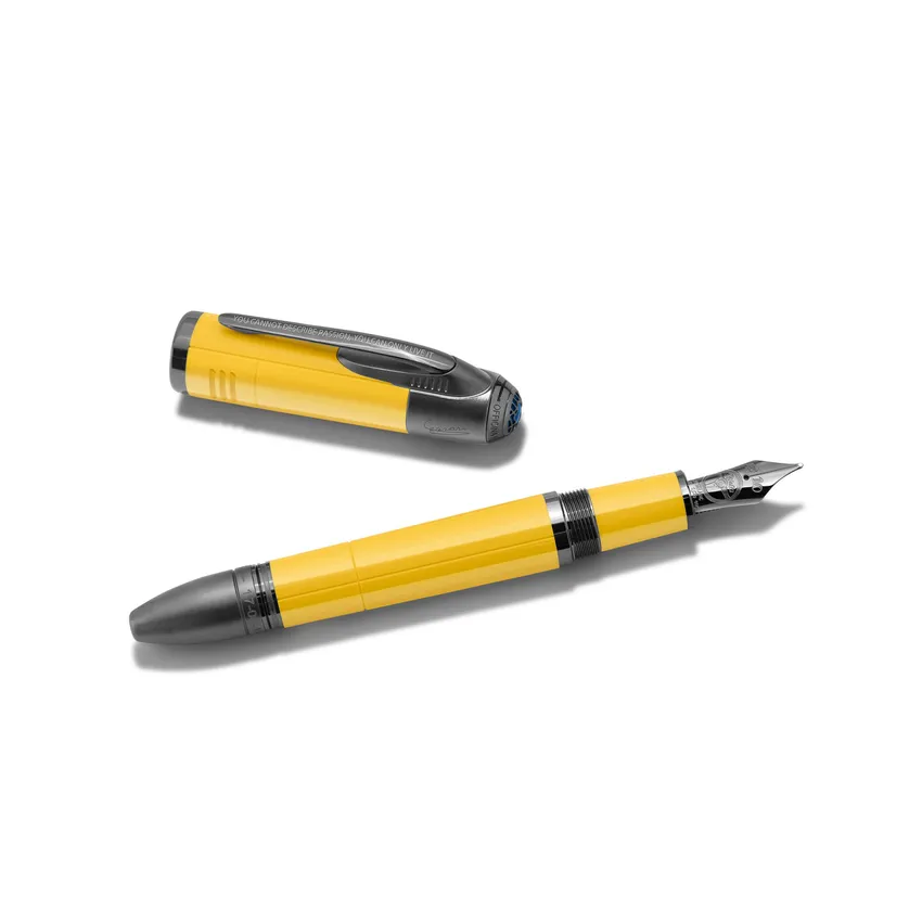 Montblanc Great Characters Enzo Ferrari Special Edition Giallo Modena Fountain Pen - Medium