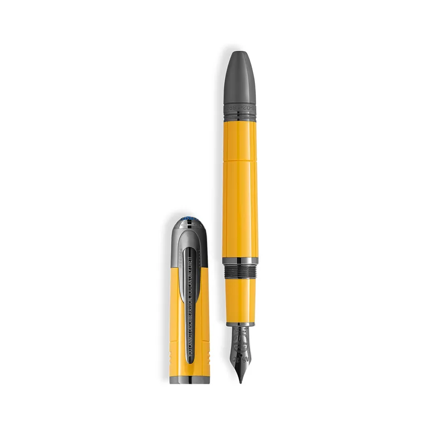 Montblanc Great Characters Enzo Ferrari Special Edition Giallo Modena Fountain Pen - Medium