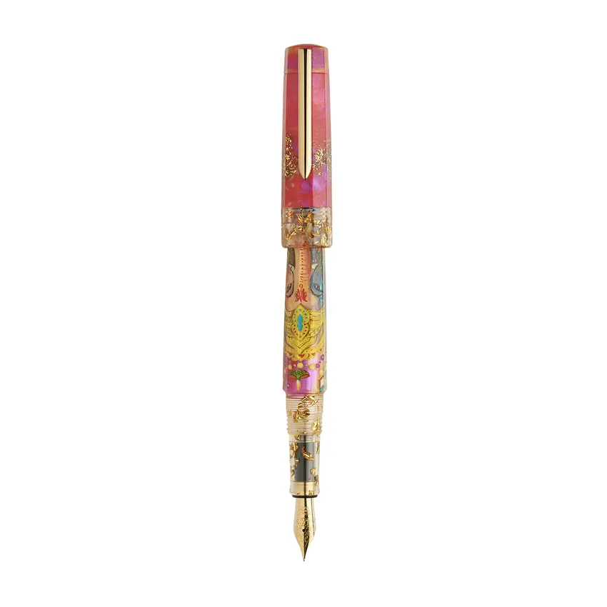 Benu Euphoria Limited Edition Hand-Painted Ganesha Diwali Fountain Pen - Medium