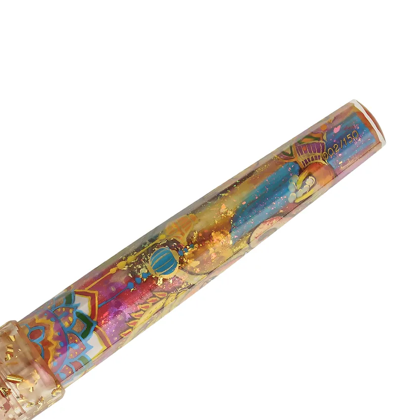 Benu Euphoria Limited Edition Hand-Painted Ganesha Diwali Fountain Pen - Medium