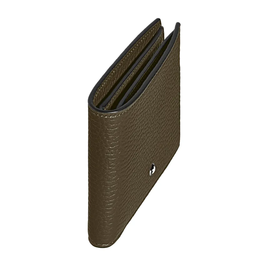 Montblanc Grain Wallet 6 CC - Khaki