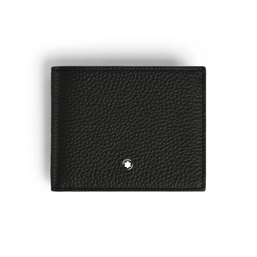 Montblanc Grain 4CC Wallet with Coin Case - Black