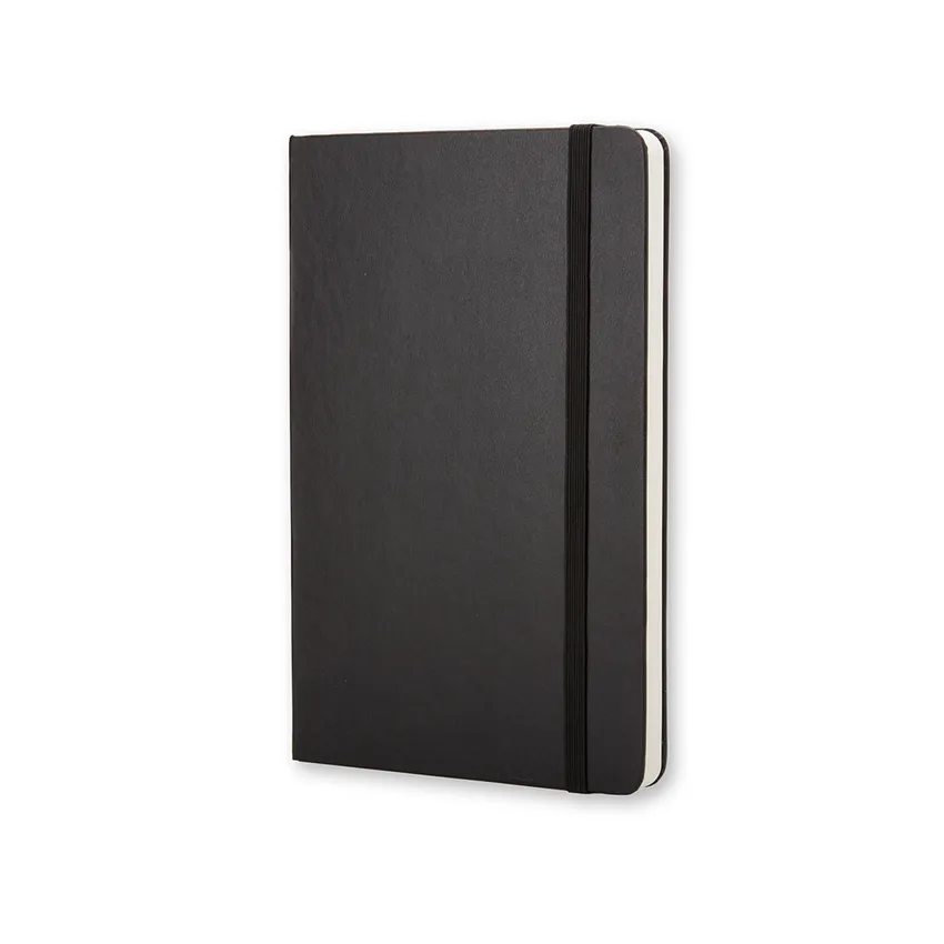 Moleskine Classic Notebook Plain Hard Cover Pocket Black