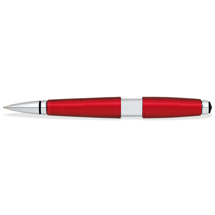 Cross AT0555-7 Edge Rollerball Pen Red with Chrome Trims