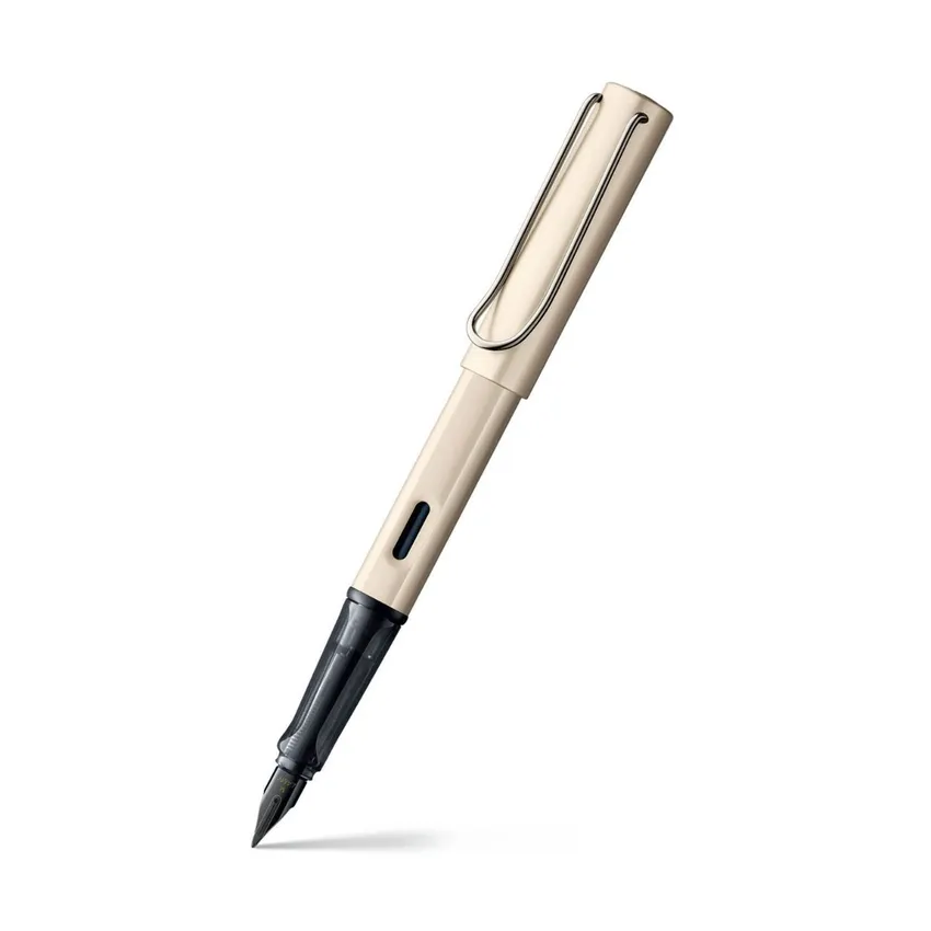 Lamy LX 058 Fountain Pen Medium Palladium With Palladium Metal Clip