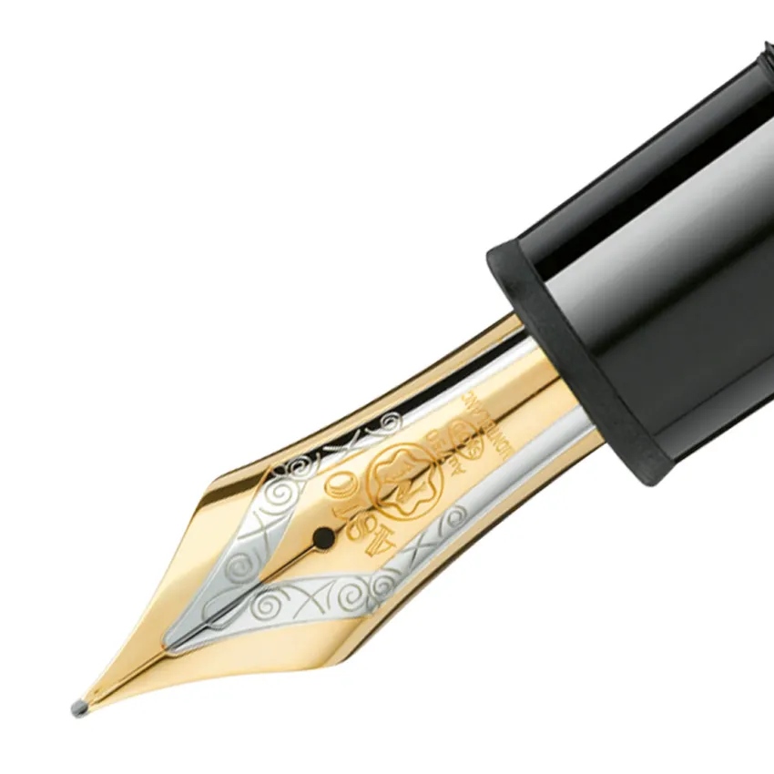 Montblanc MeisterstÃ¼ck 149 Medium Fountain Pen - Black With Gold Trims