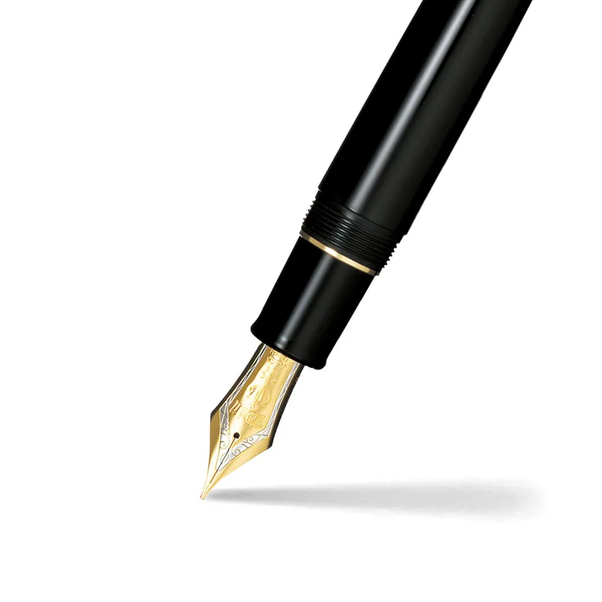 Sailor 1911 King of Pen 21K Medium Fountain Pen with Gold Trims - Black